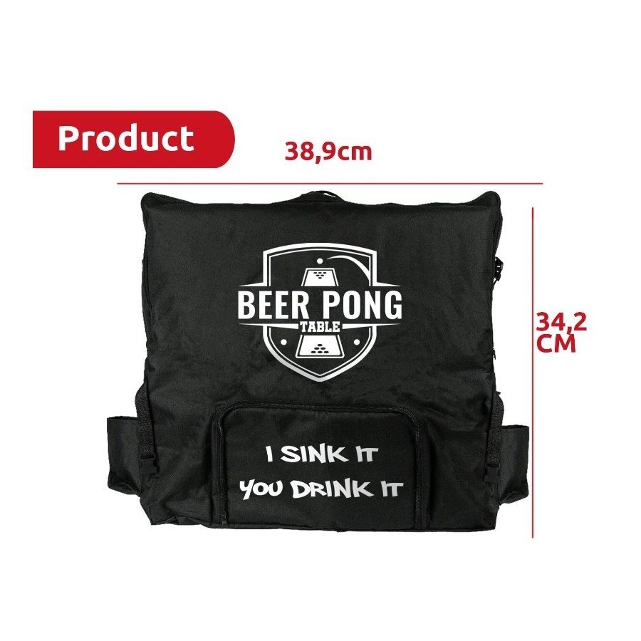 Beer Pong Pelin kantokassi