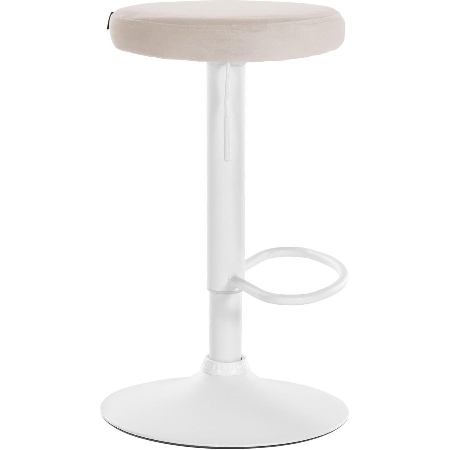 Baarijakkara pyöreä säätö white 2kpl