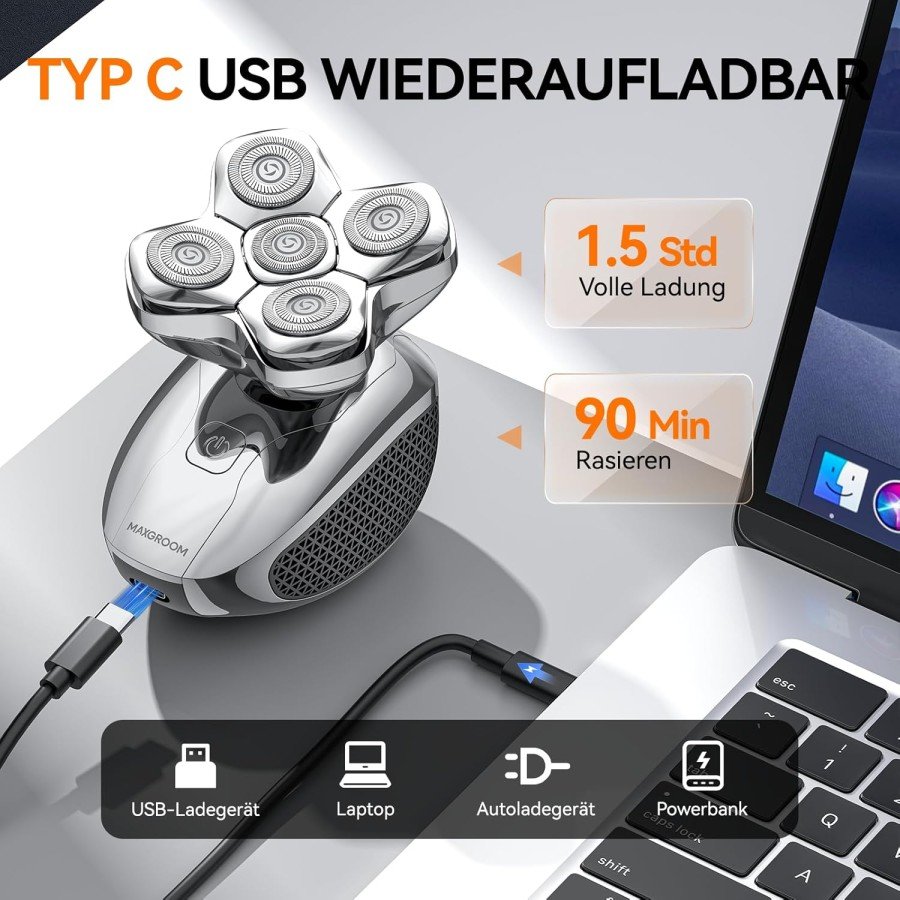 Hiustenleikkuri 5in1