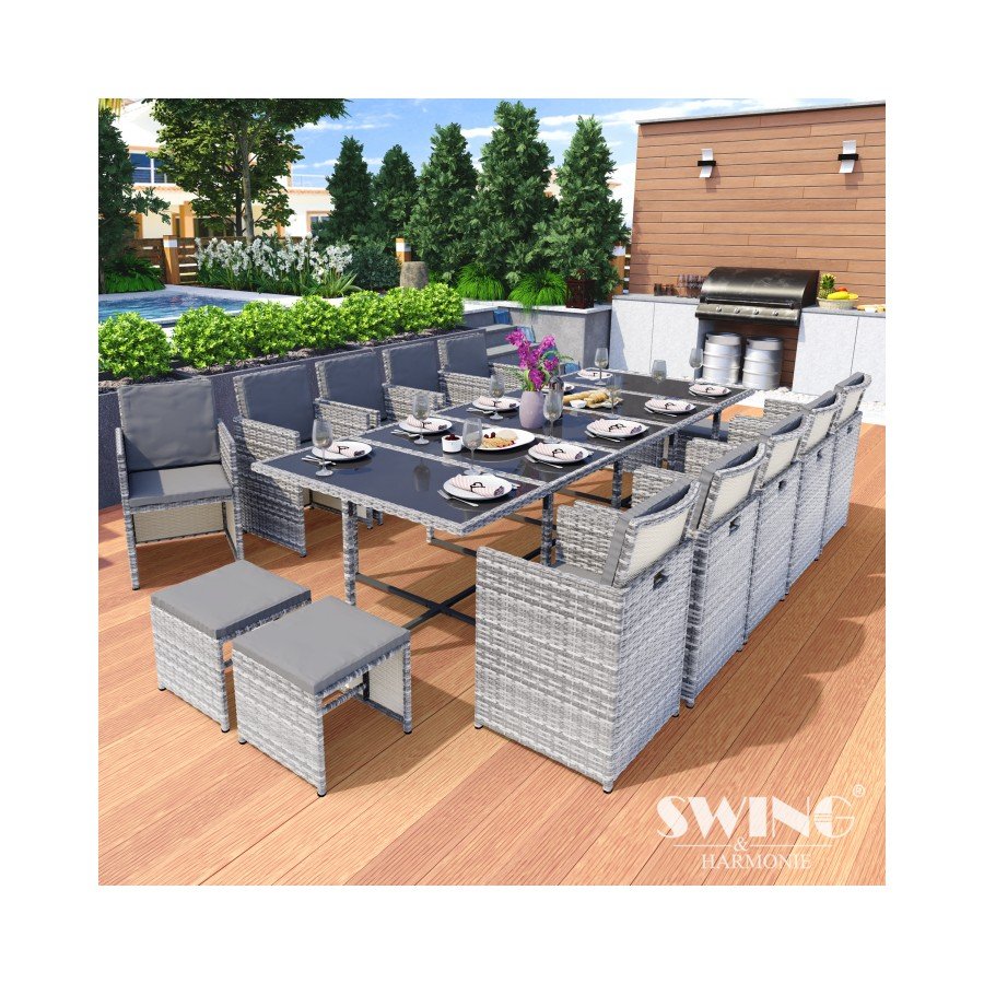 Rottinki pöytäryhmä 15