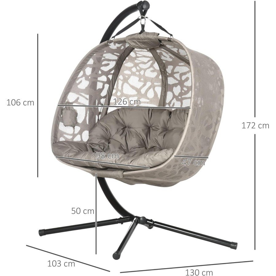 Kahden istuttava riipputuoli