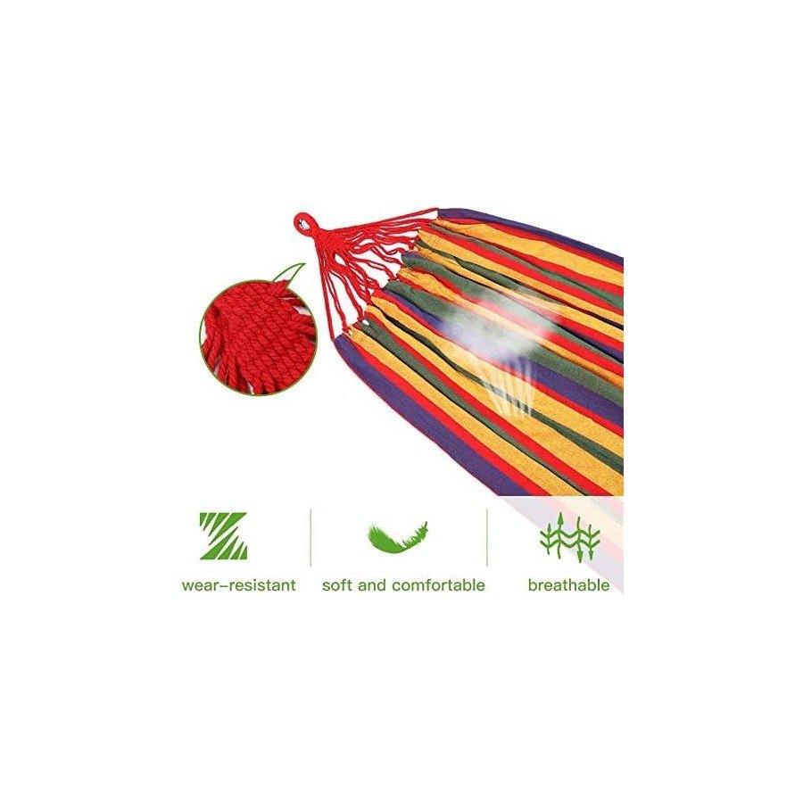 Riippumatto telineellä kahdelle