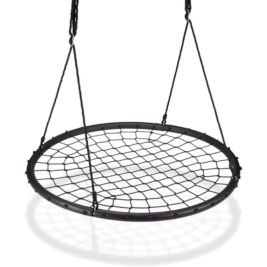 Hämähäkkikeinu Ø musta 120cm