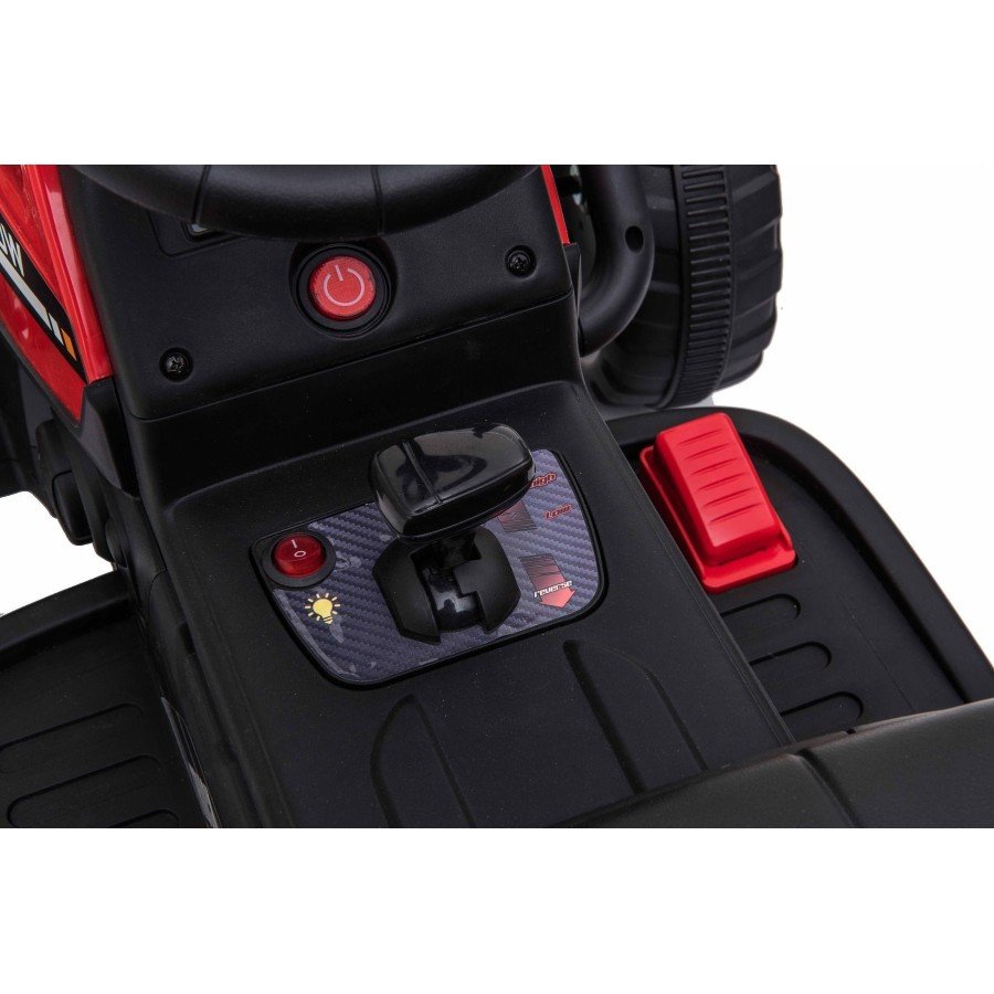 Lasten akkutraktori peräkärryllä