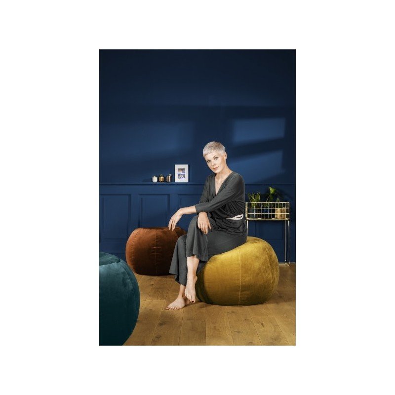 Rahi Plump VELUTO marsala Samt