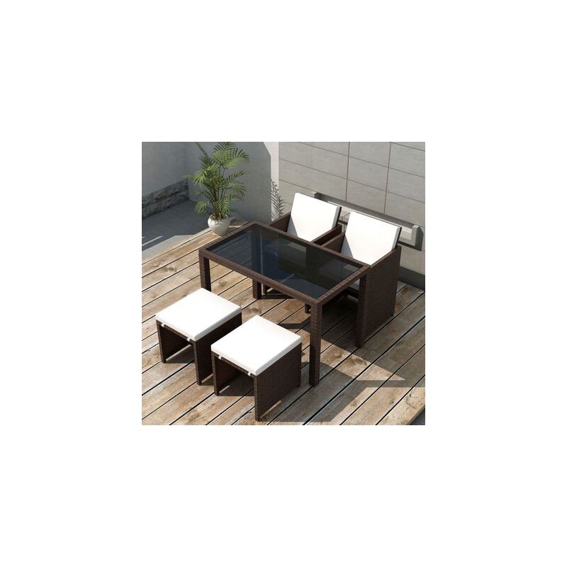 5-osainen Ulkoruokailuryhmä